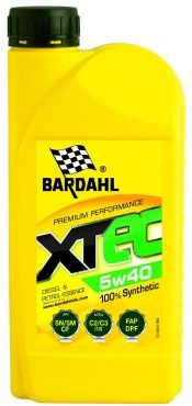 Bardahl XTEC 5W-40 1л 