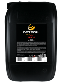 Масло DETROIL Diesel М-8Г2к Mineral (20л)